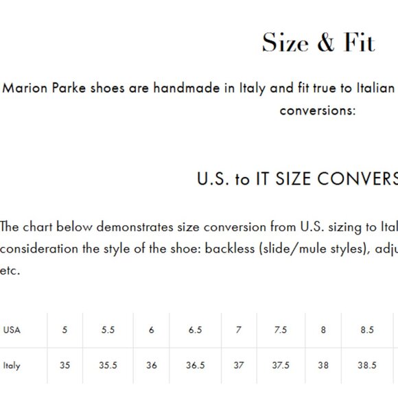 NEW MARION PARKE Made In Italy Leather Paola 85 Block Heeled Sandals black 1367m - Picture 7 of 8